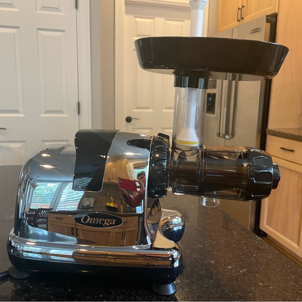 Omega stainless steel juicer